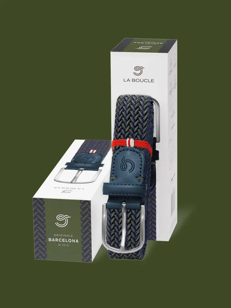cintura elasticizzata bicolore