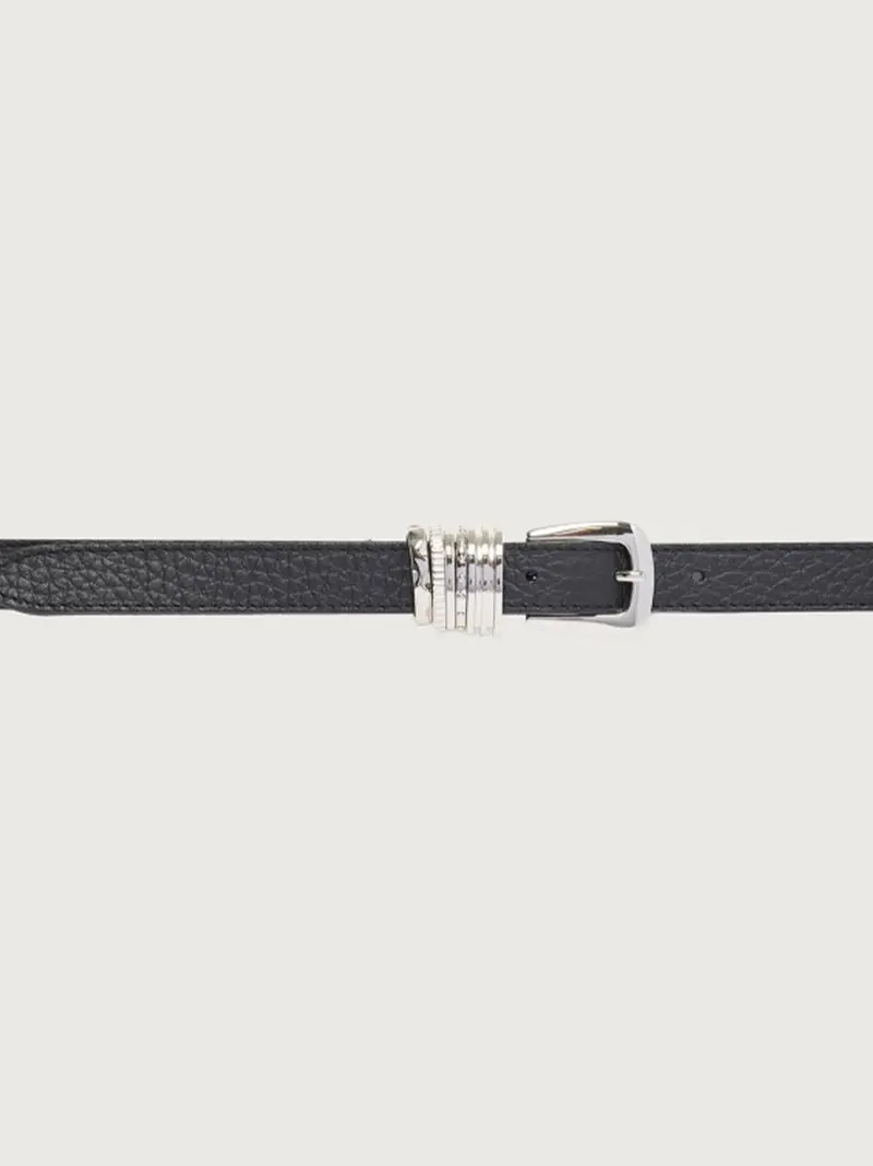 cintura h 2cm con anelli in soft
