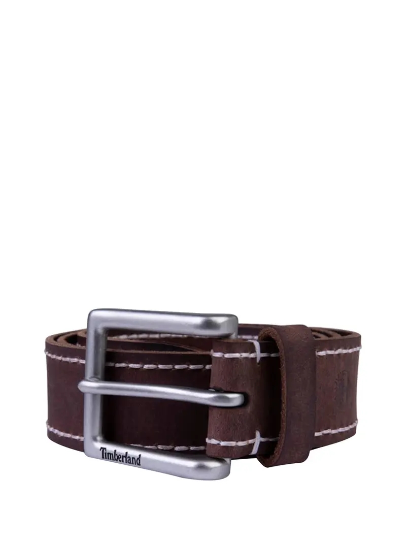 Cintura Timberland 38Mm Hand-Stitch - Marrone