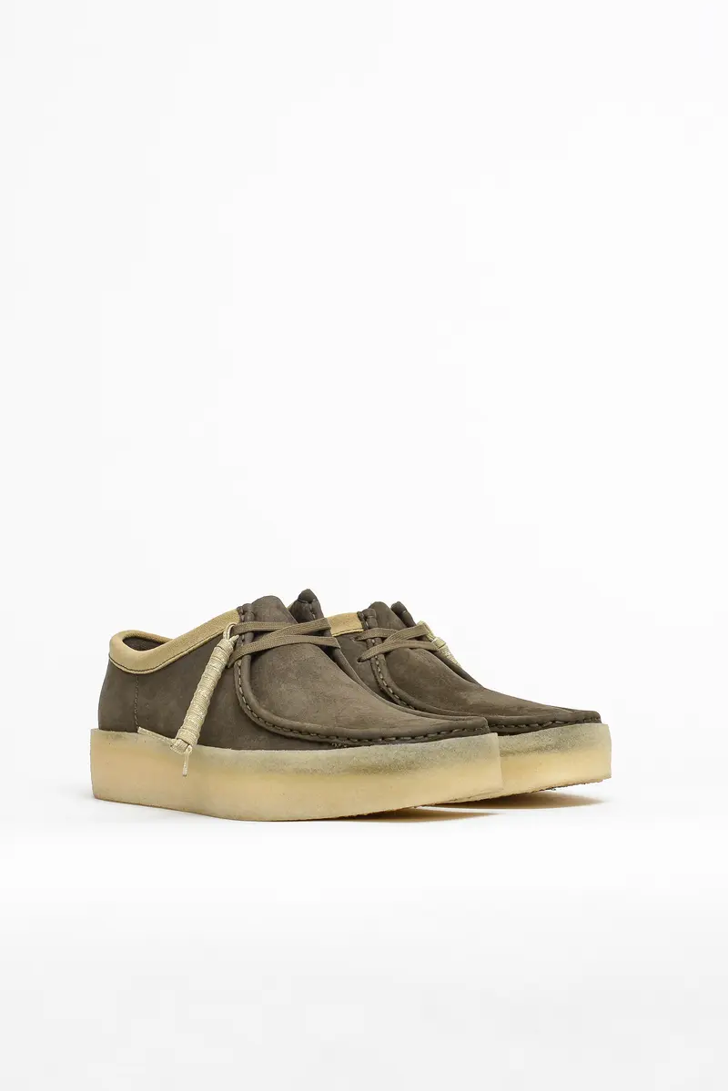 Clarks Allacciata Fdo Fasciato Canciu Verde Uomo
