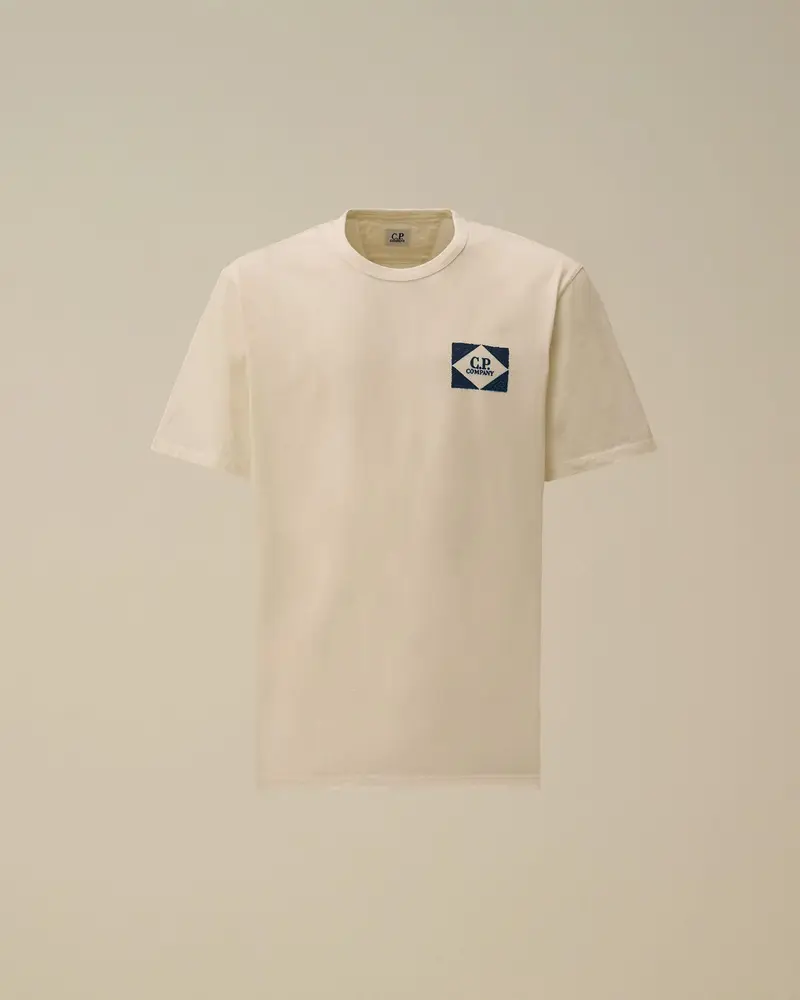 Compact 20/1 Jersey Short Sleeve Logo T-Shirt