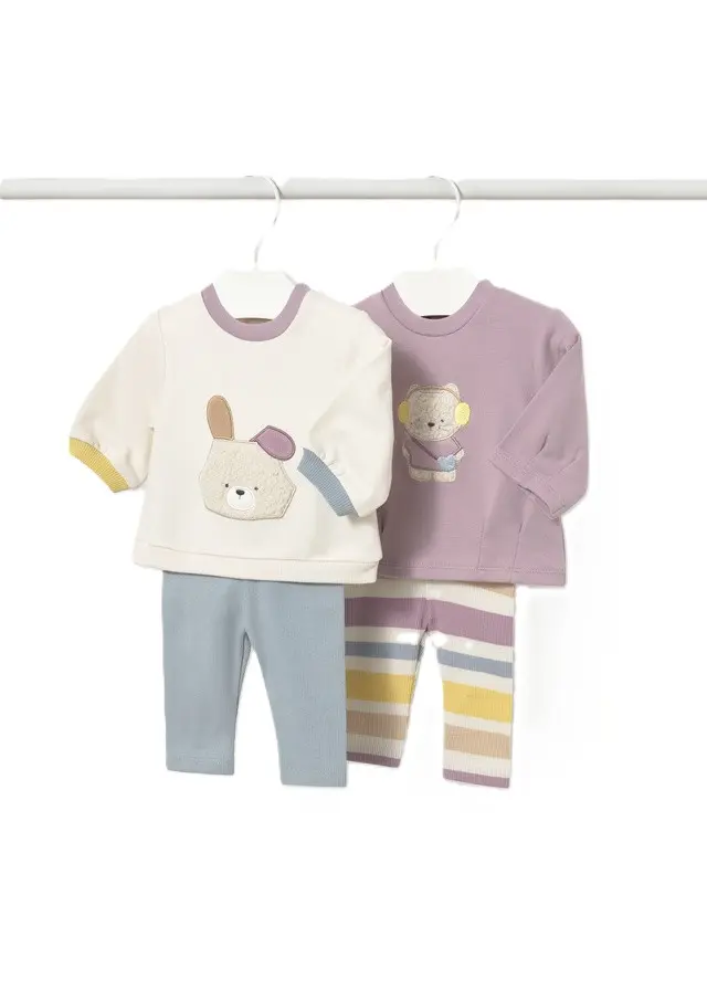 Completi multicolor per neonata