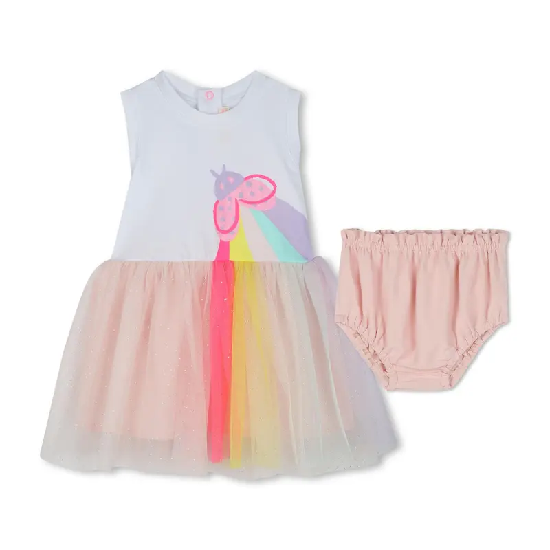 Completo abito con tulle