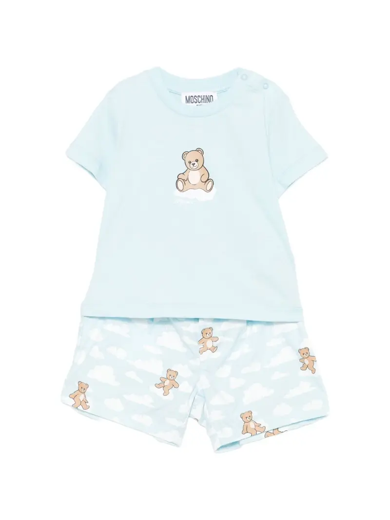 Completo azzurro per neonato