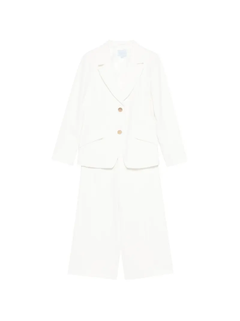 Completo bianco per bambina