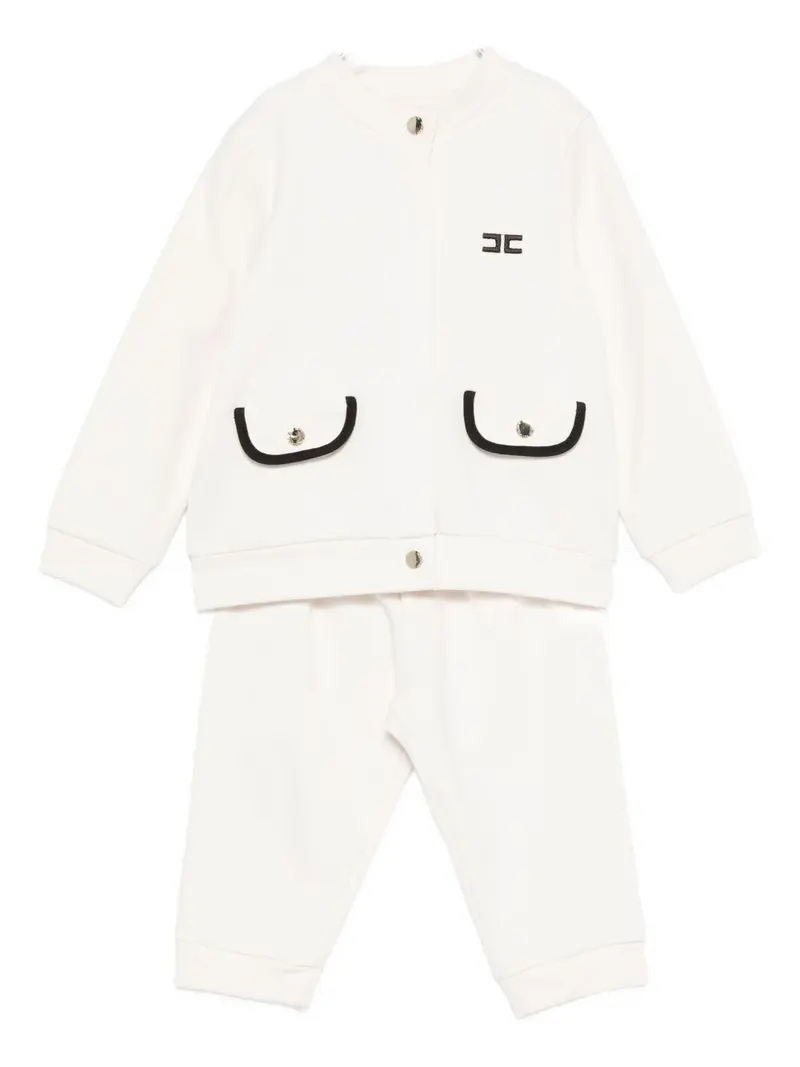 Completo bianco per neonata