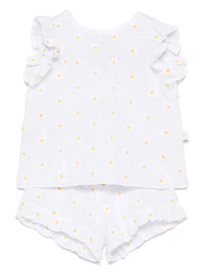 Completo bianco per neonata