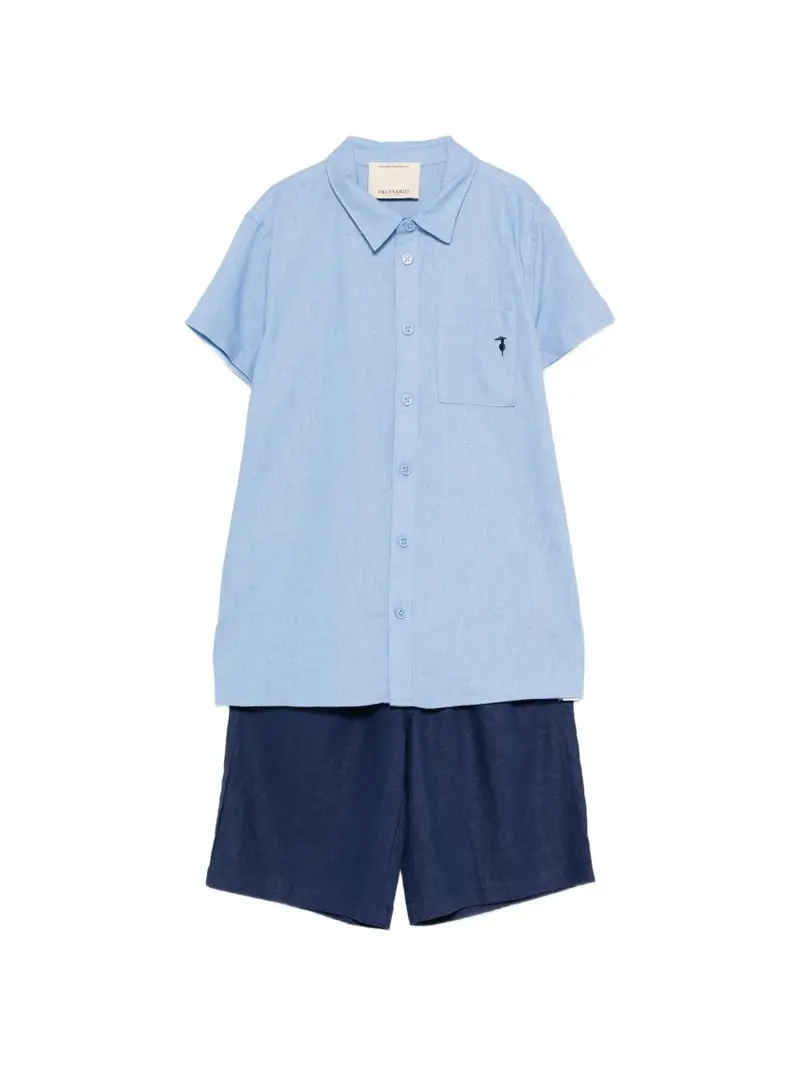 Completo blu/azzurro per bambino