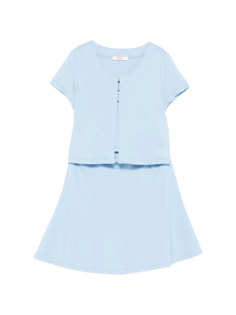 Completo blu per bambina