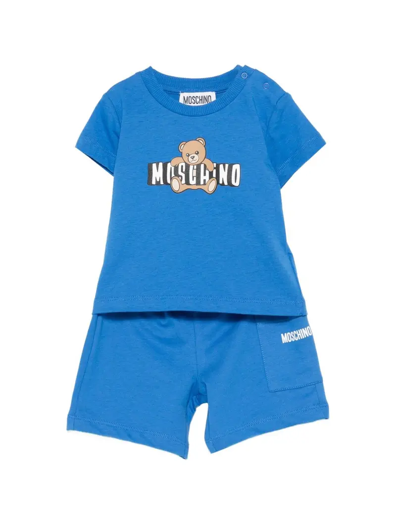 Completo blu per neonato