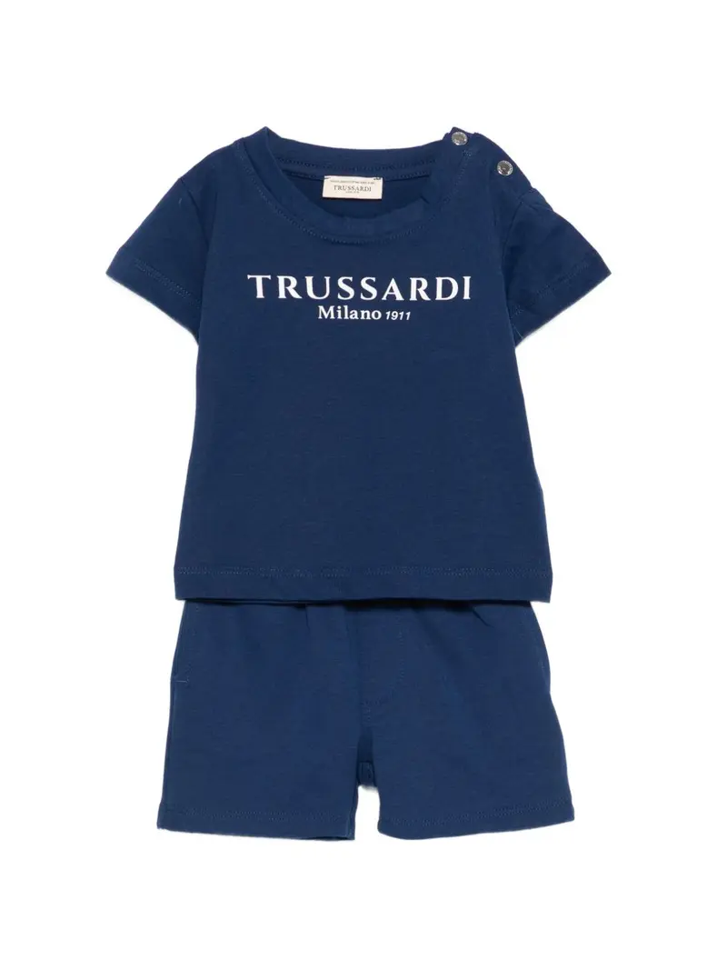 Completo blu per neonato
