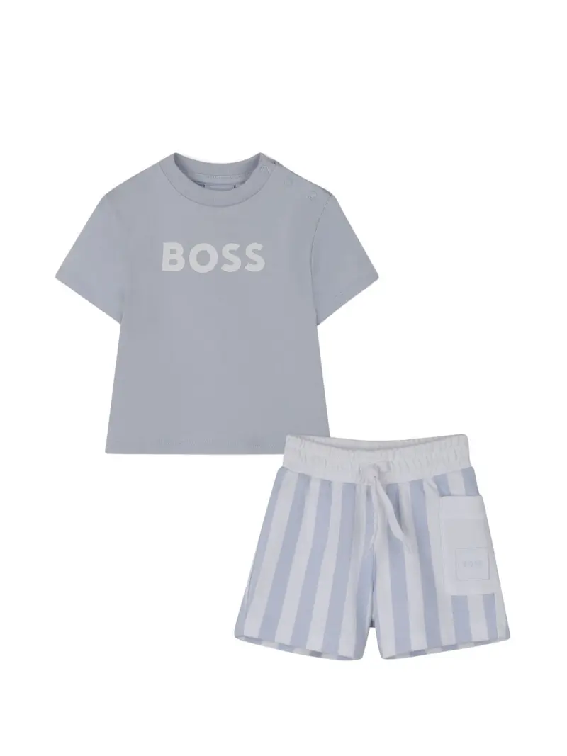 Completo blu per neonato