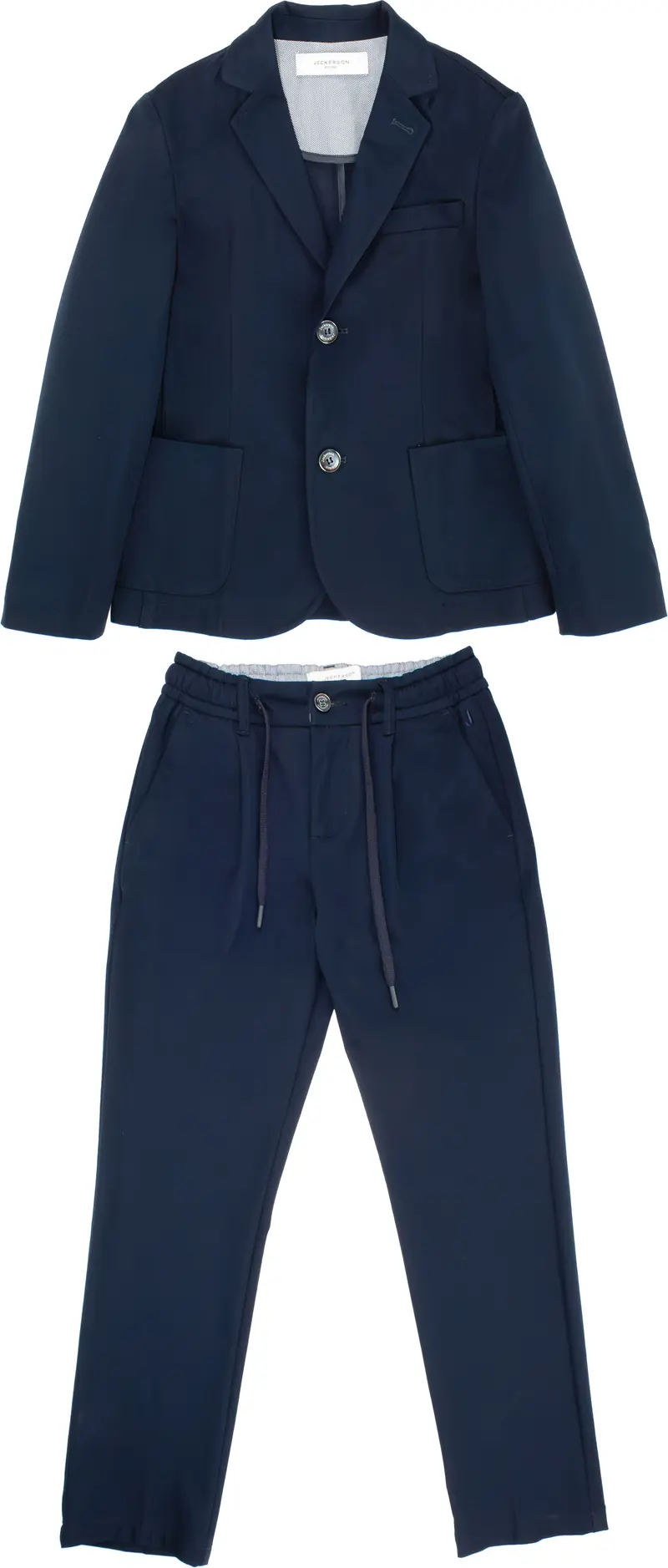 Completo elegante blu navy per bambino