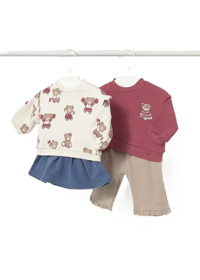 Completo multicolor per neonata