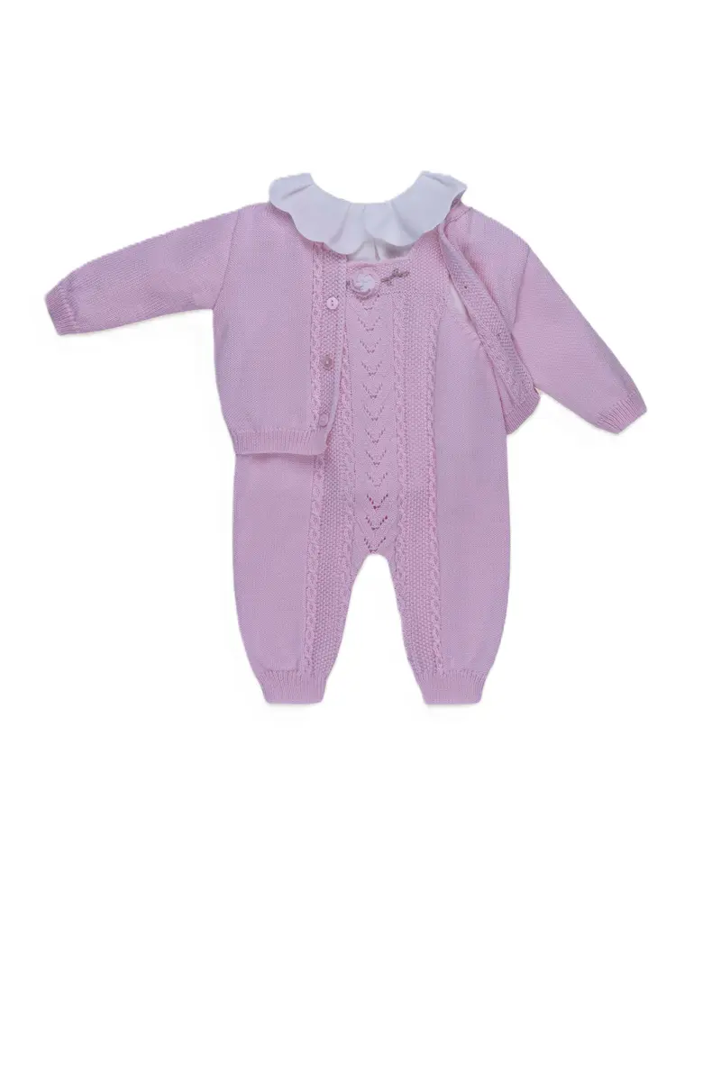 Completo rosa per neonata