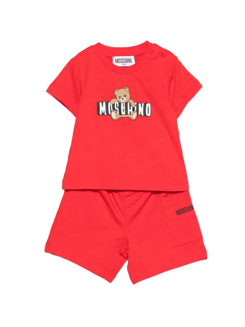 Completo rosso per neonato