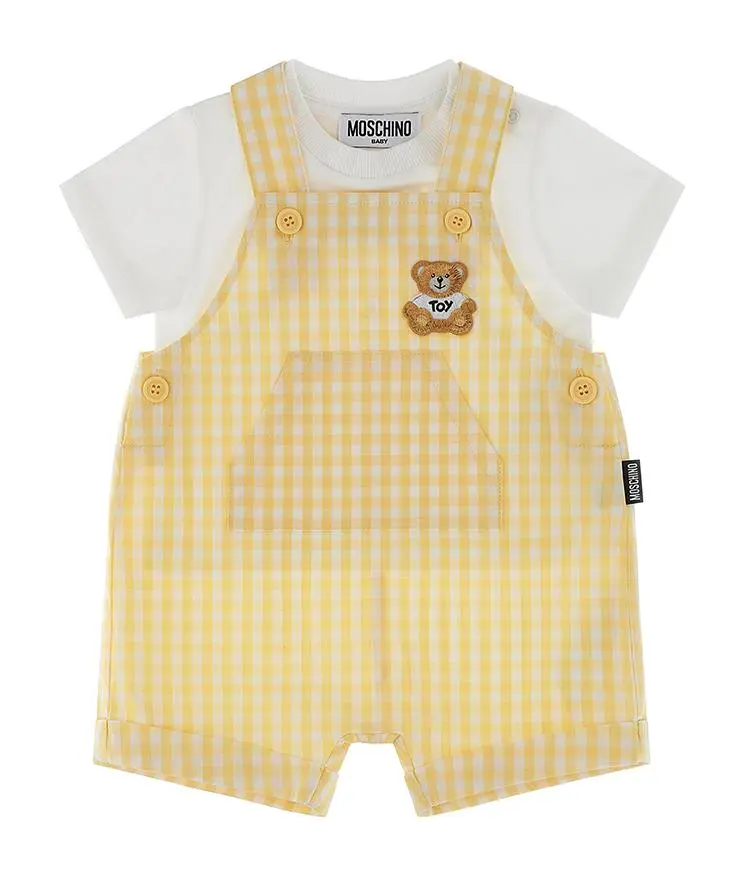 Completo salopette neonato