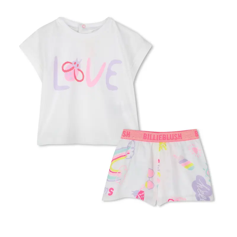 Completo t-shirt e pantaloncini