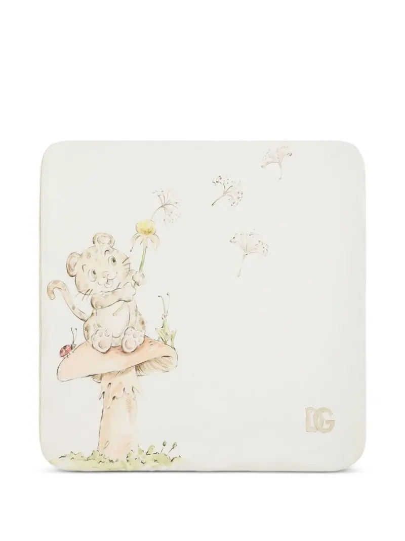 Coperta beige chiaro per neonato