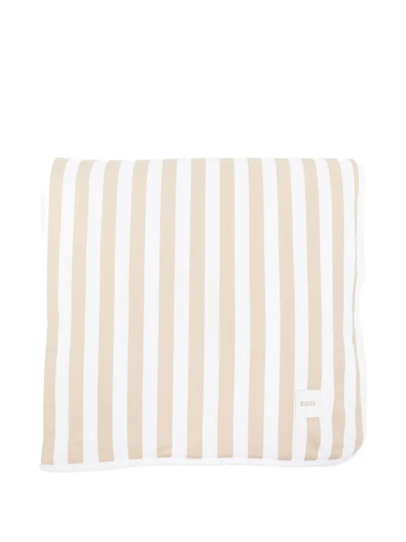 Coperta bianca/beige per neonato