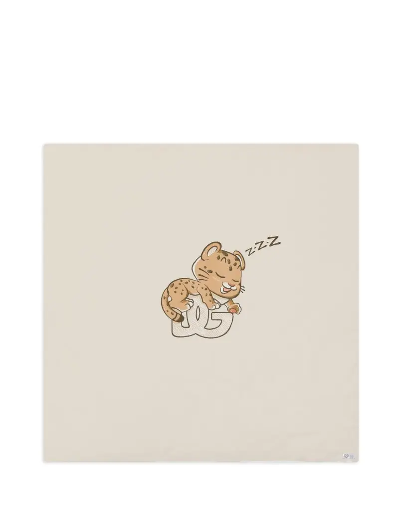 Coperta bianca/multicolore per neonato