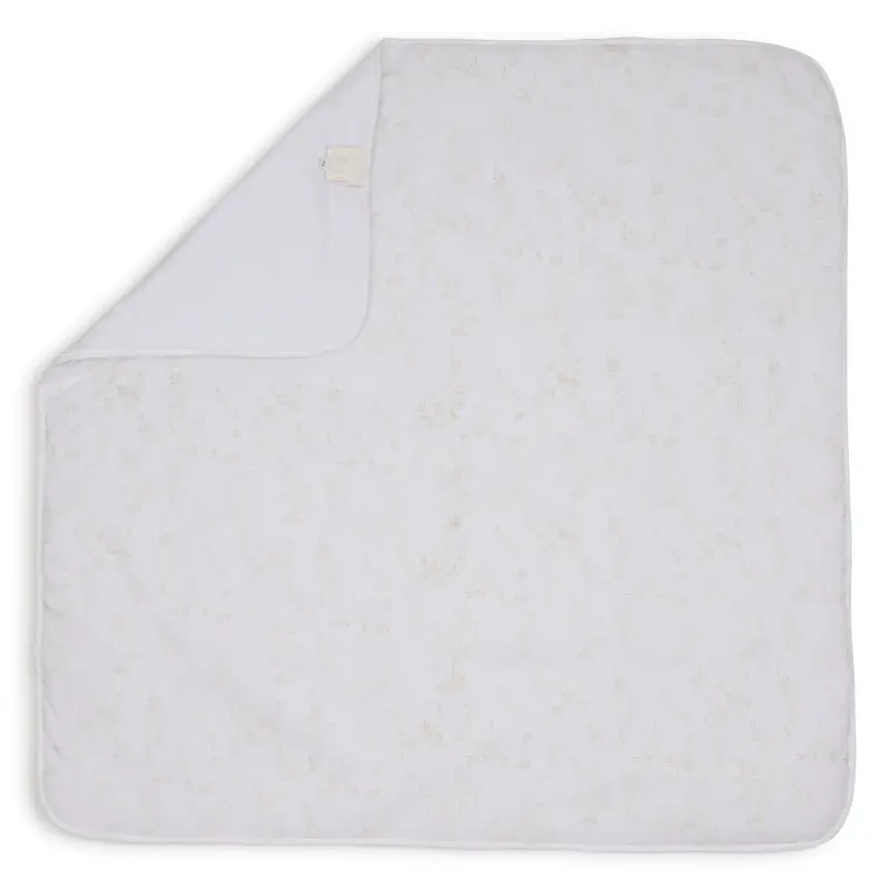Coperta bianco beige per neonato