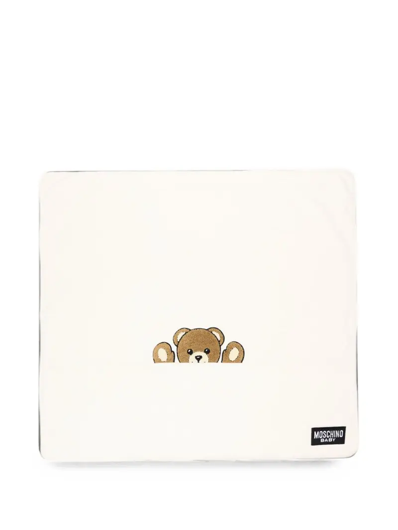 Coperta bianco crema per neonato