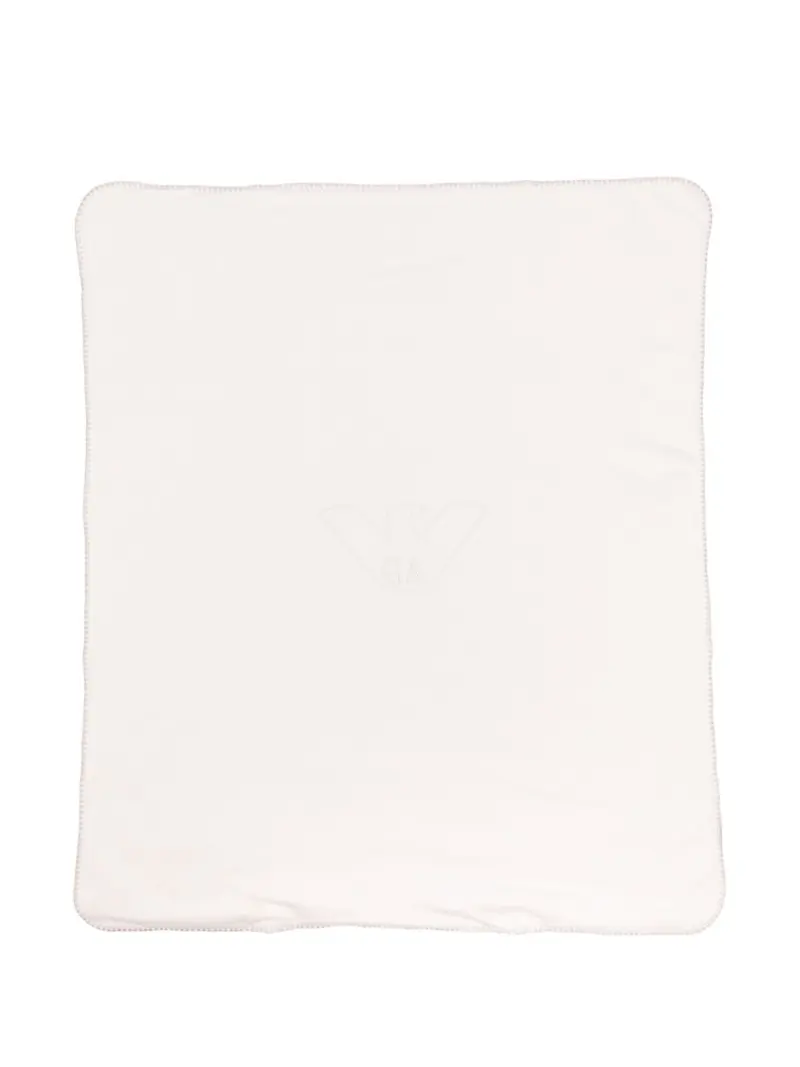 Coperta bianco sabbia per neonata