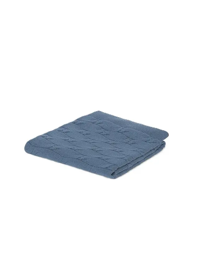Coperta blu per neonato