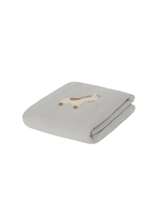 Coperta grigia per neonato