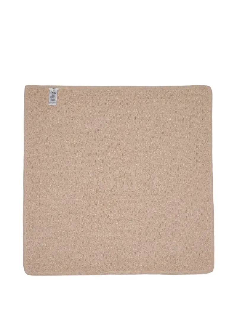 Coperta mandorla tostata per neonata