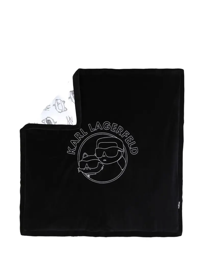 Coperta nera/bianca per neonato