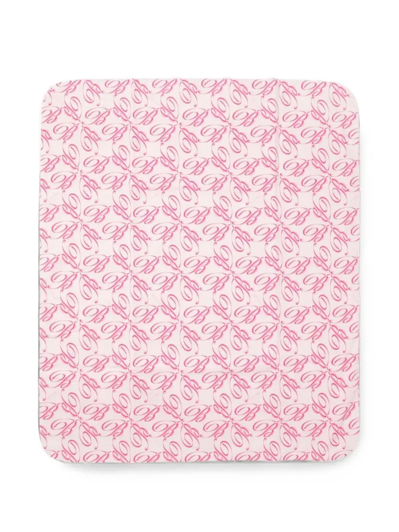 Coperta rosa/bianca per neonata