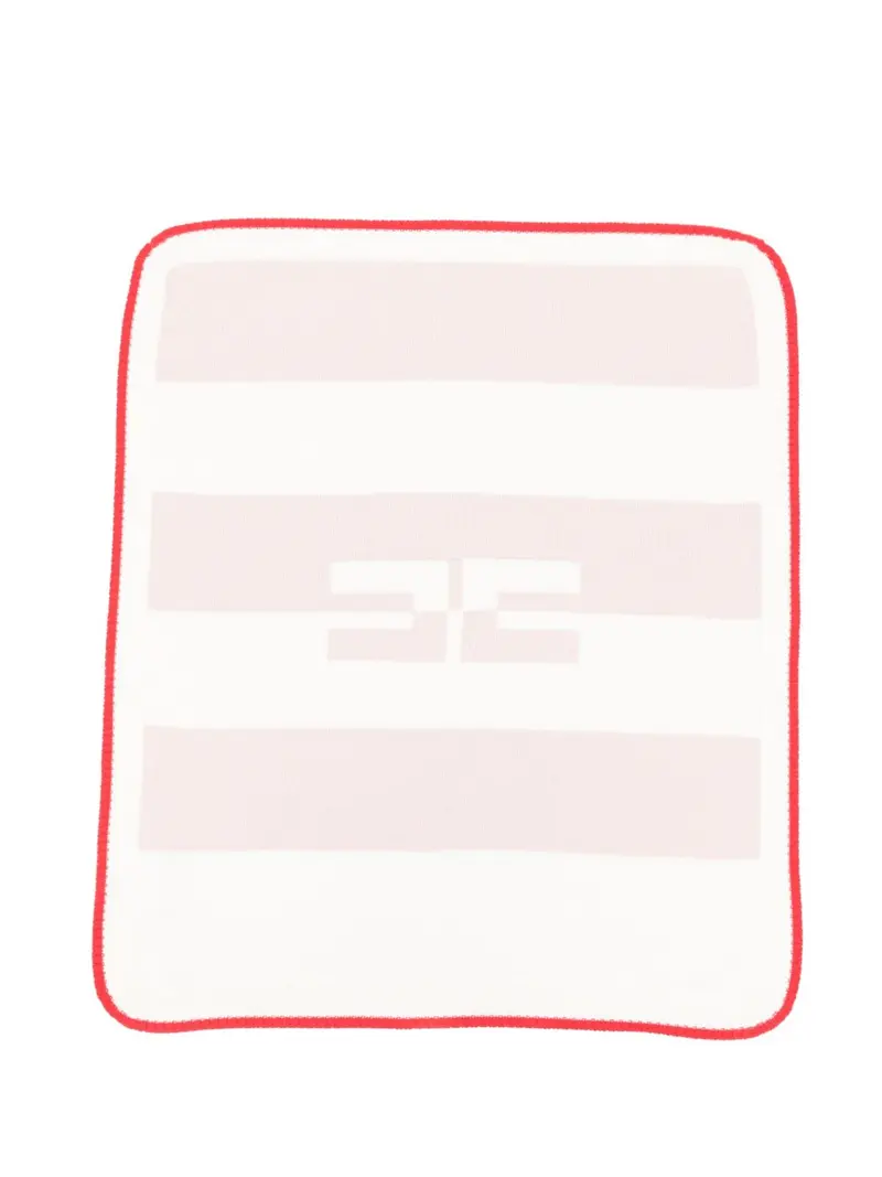 Coperta rosa/bianca per neonata