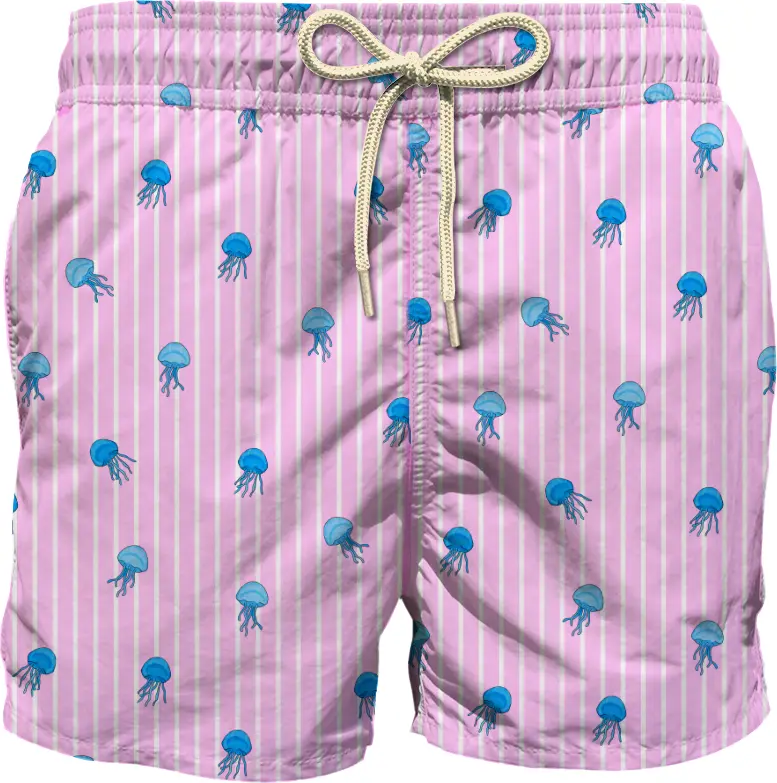 Costume bianco/rosa/blu per bambino