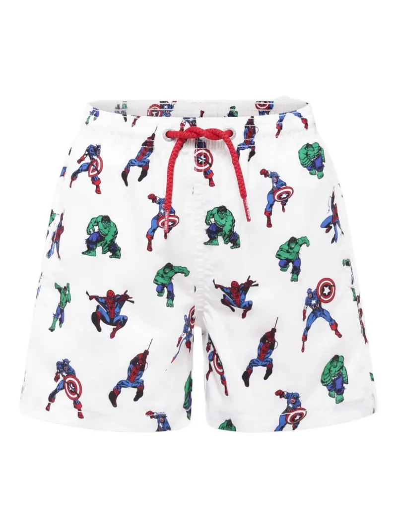 Costume bianco/supereroi per bambino