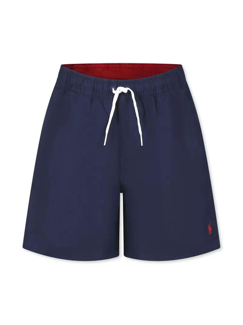 Costume blu navy/rosso per bambino