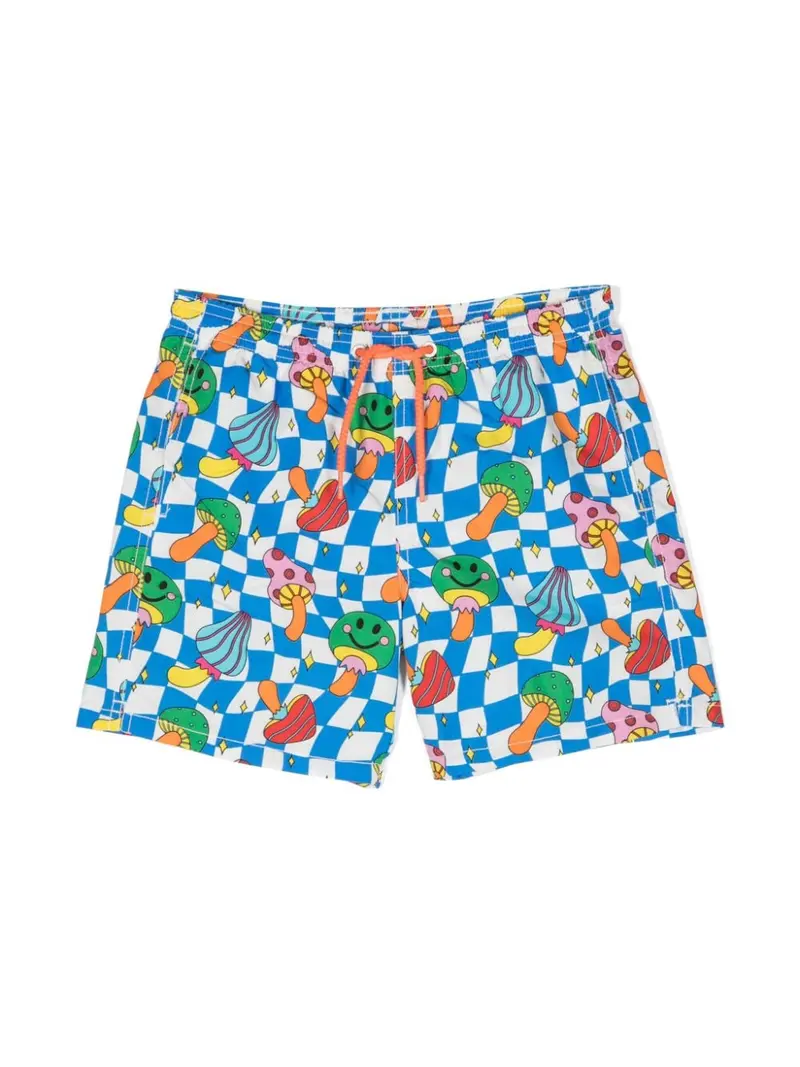 Costume ciano/multicolore per bambino