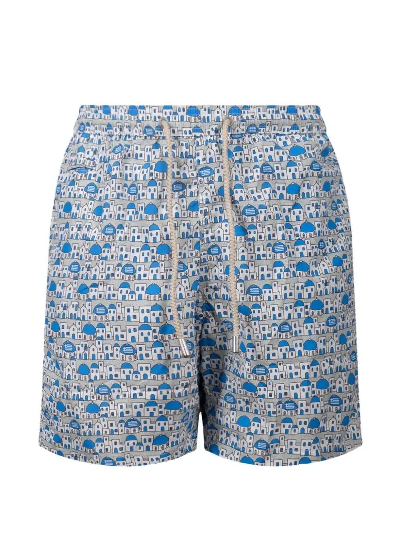 Costume da bagno con stampa grafica