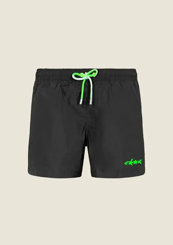 Costume da bagno stampato short fit