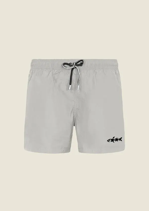 Costume da bagno stampato short fit