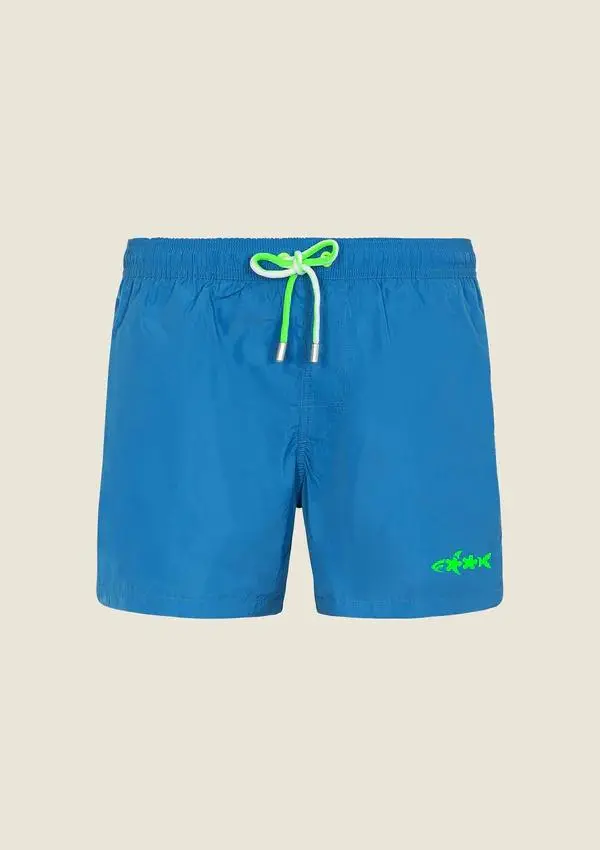 Costume da bagno stampato short fit