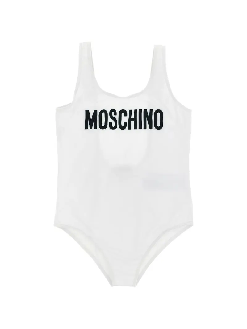 Costume entero bianco per bambina