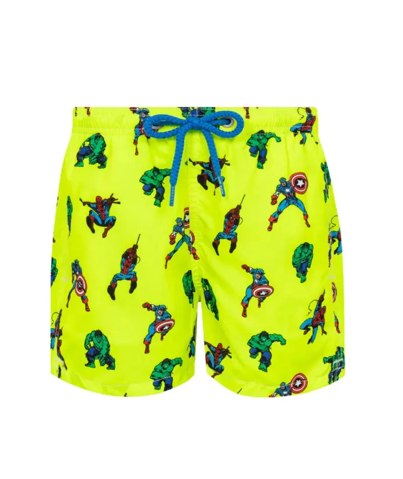 Costume giallo fluor per bambino
