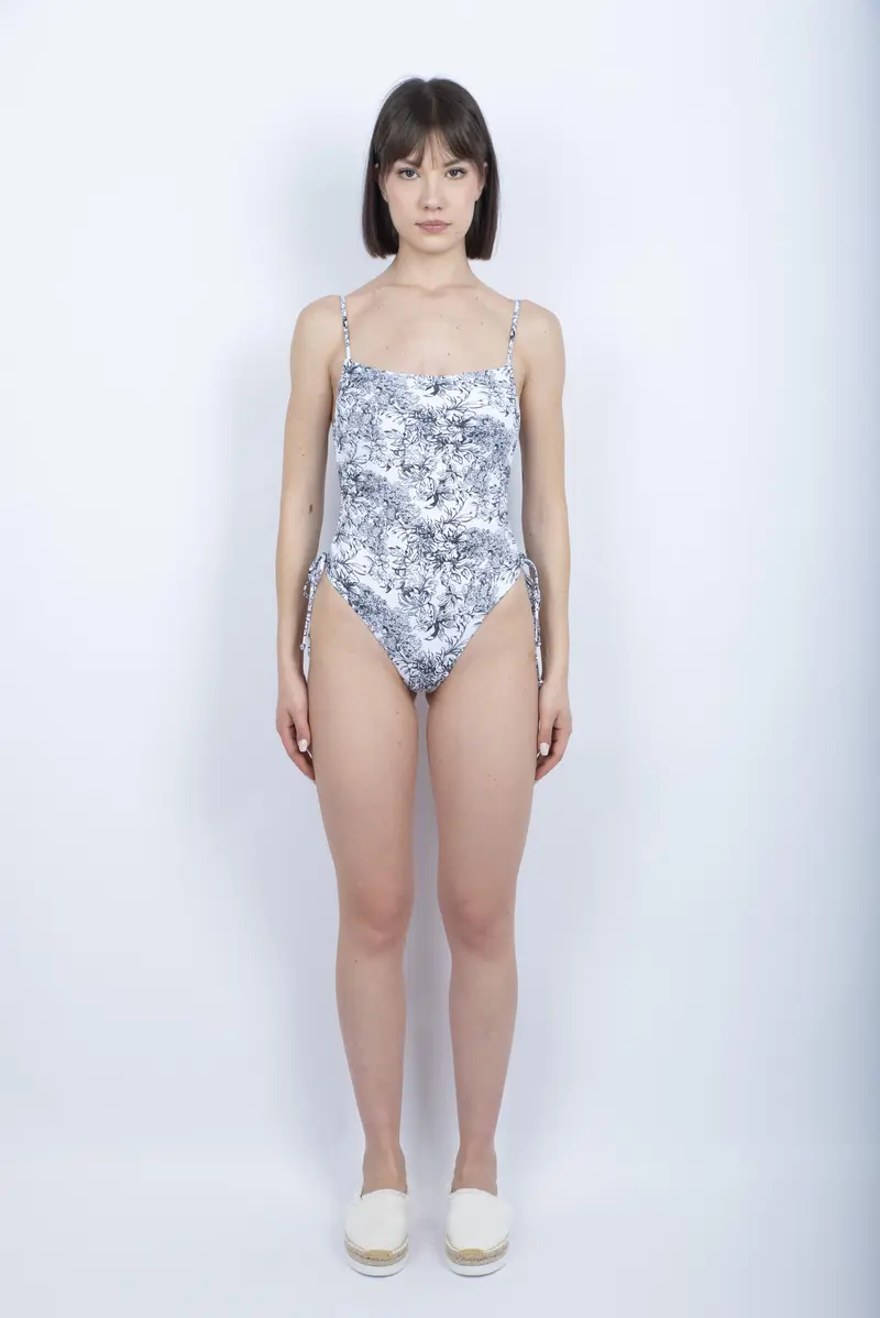 Costume intero Diana Rose Fleur de Joie nero