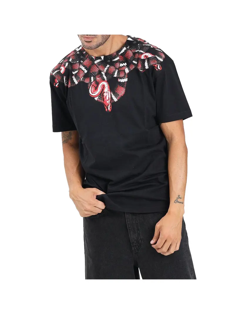 County Of Milan T-Shirt Marcelo Burlon Con Stampa Nero