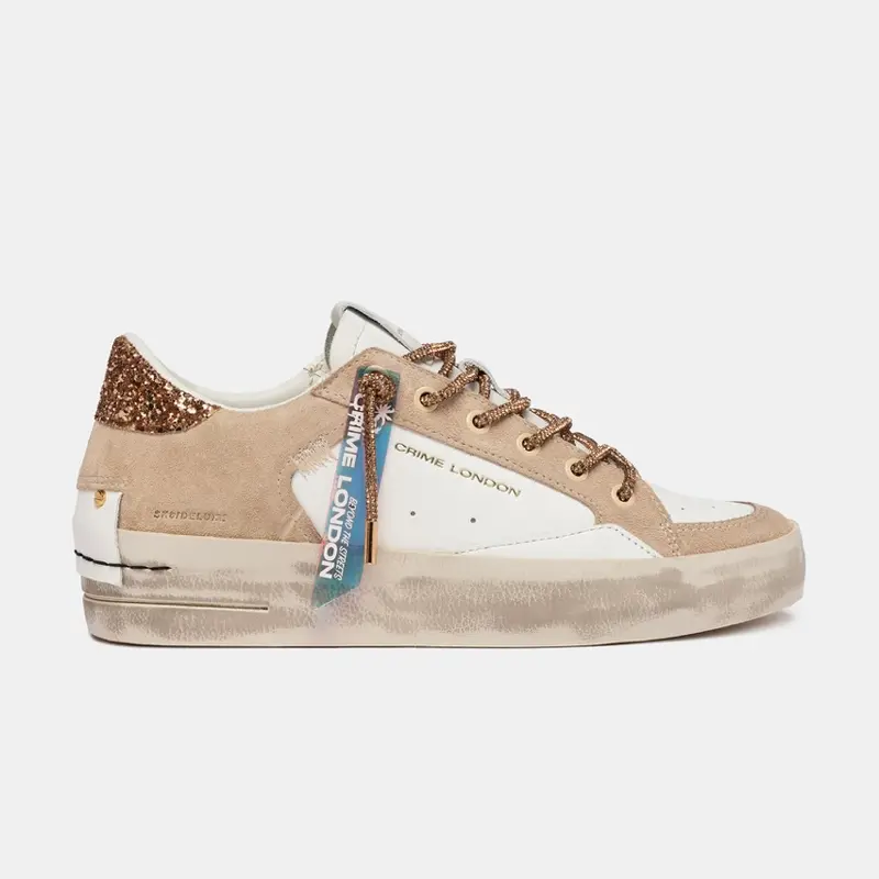Crime London Wedge Champagne Dust