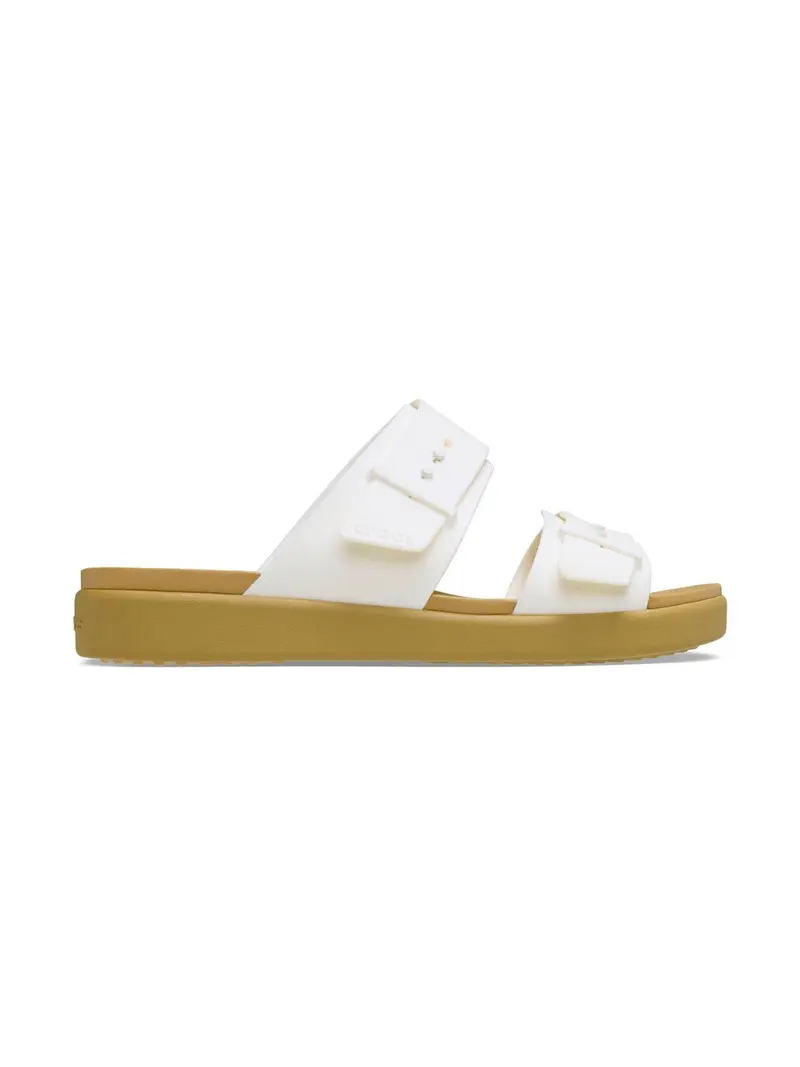 Crocs Ciabatta Donna Brooklyn Buckle Low Low Wdge W - CR.211215 CHAT