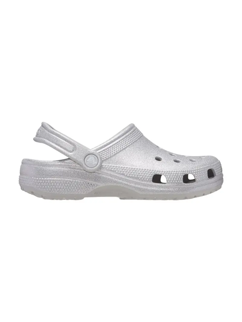 CROCS Ciabatta Donna Classic Glitter Clog W SILVER GLITTER - 205942 0IC