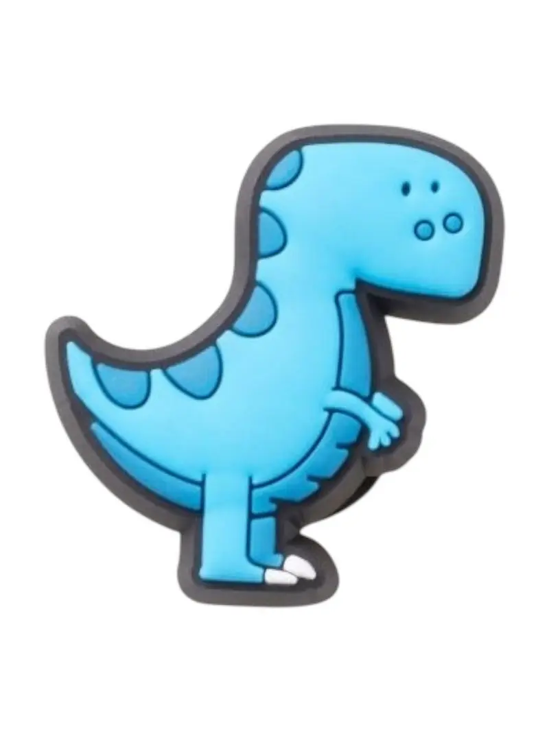 CROCS JIBBITZ Bambini e ragazzi BOYS RULE BLUE DINO BLU - CR.4022 JIB
